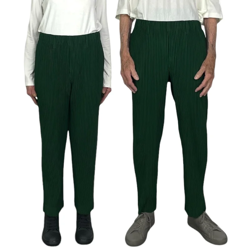Men's Pants with Button-CuffsTAILORED PLEATS 1 STRAIGHT LEG PANT