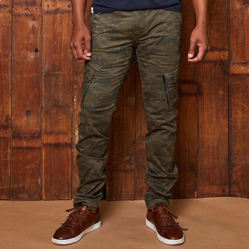 Breathable Men's Athletic ShortsPioneer Cargo Trouser Camo