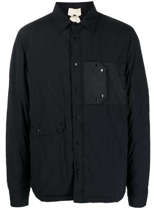 Men's Coats with Chest PocketsTen C Coats Black