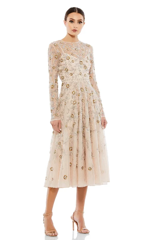 women's cold-shoulder dressesMac Duggal 10799CL Dress